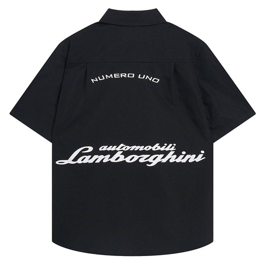 RHUDE UNO BUTTON DOWN SHIRT