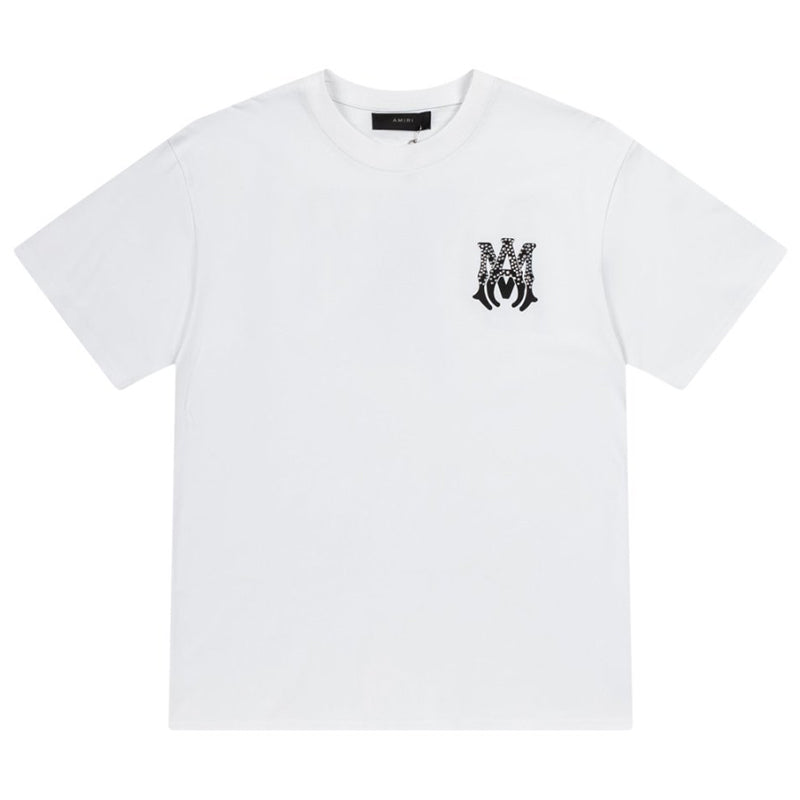 AMIRI AM Logo Cotton Jersey T-Shirts AMIRI