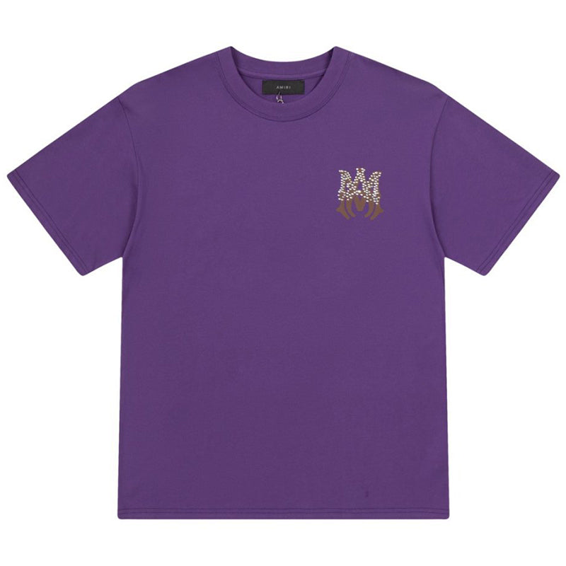 AMIRI AM Logo Cotton Jersey T-Shirts AMIRI