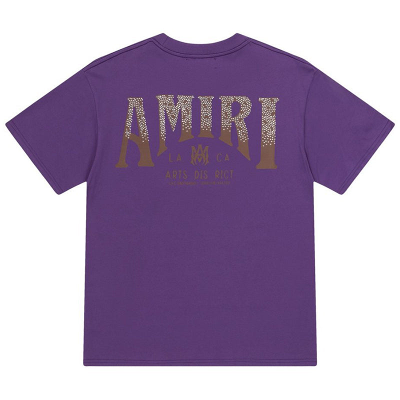 AMIRI AM Logo Cotton Jersey T-Shirts AMIRI