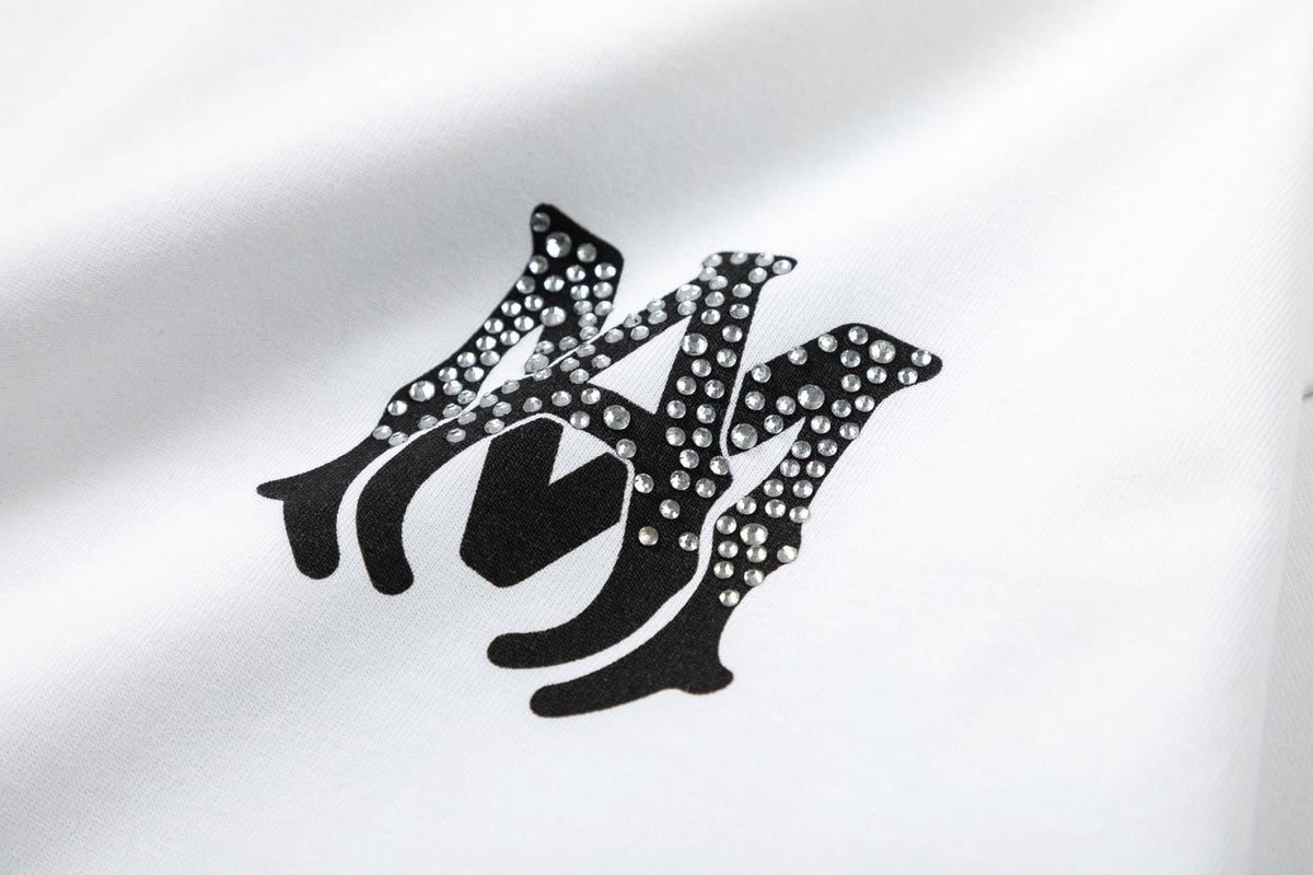 AMIRI AM Logo Cotton Jersey T-Shirts AMIRI