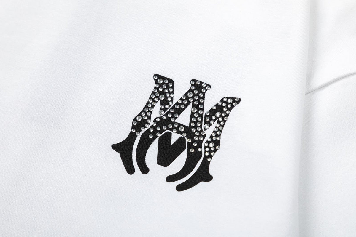 AMIRI AM Logo Cotton Jersey T-Shirts AMIRI