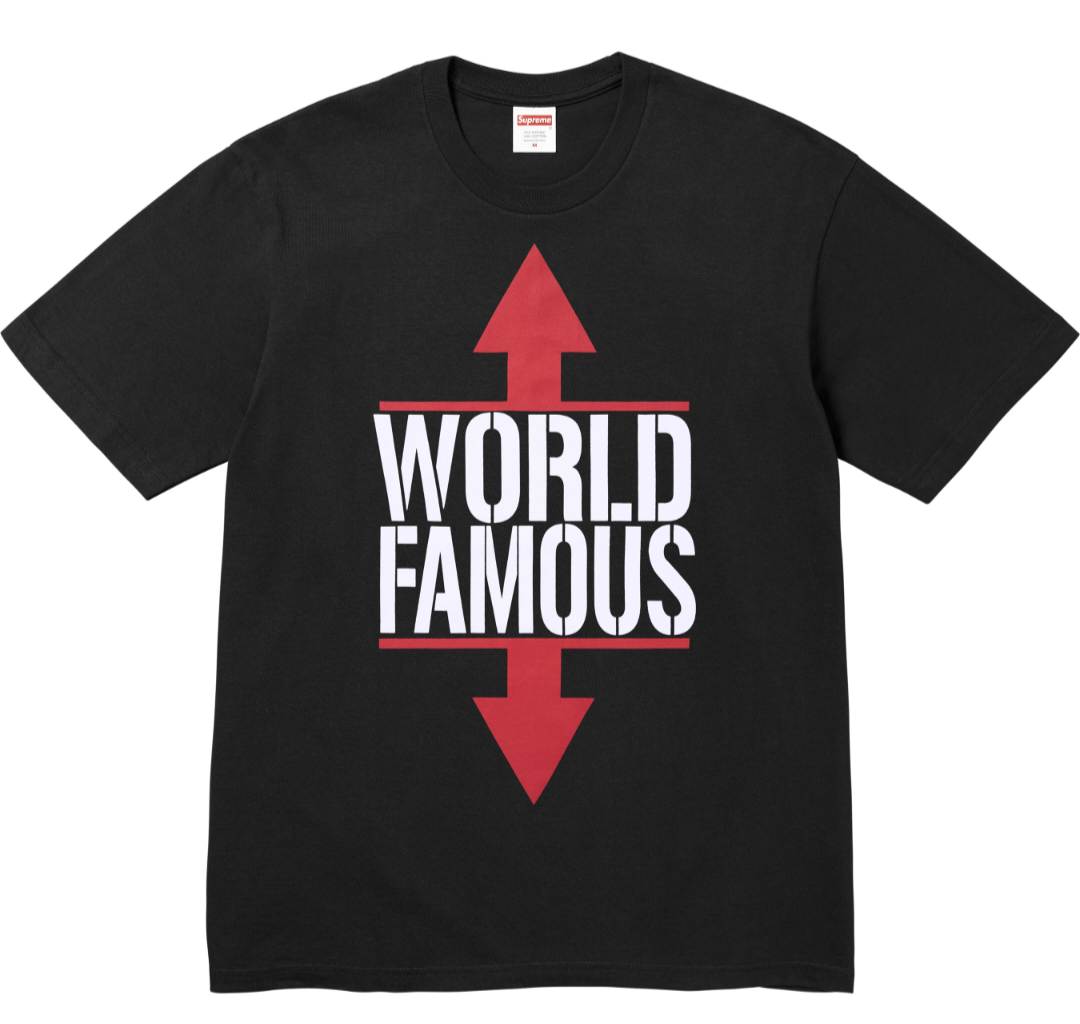 Supreme World Famous Tee