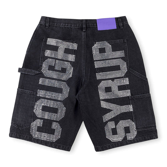 Cough Syrup Denim Shorts