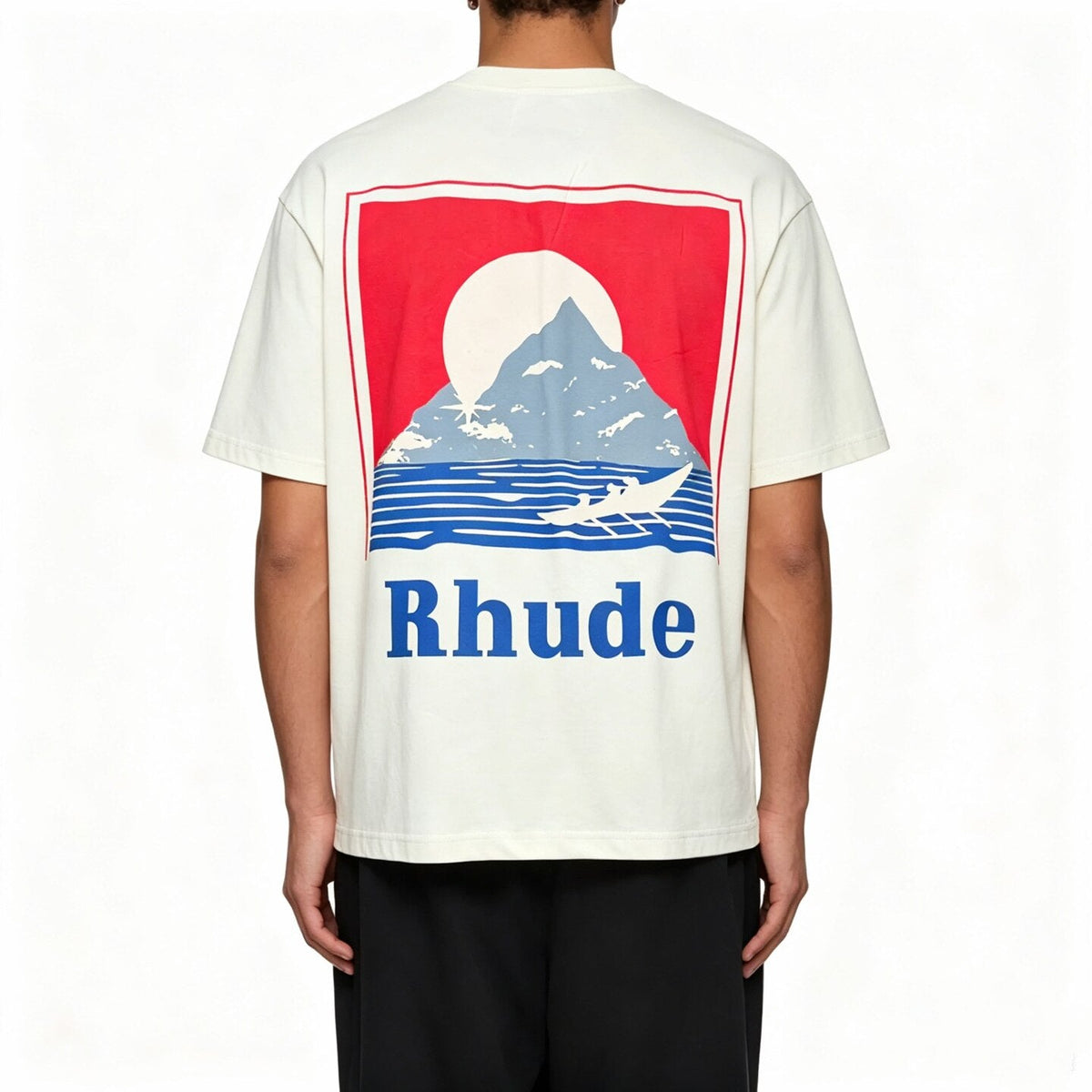 RHUDE Moonlight Regatta Crewneck Tee