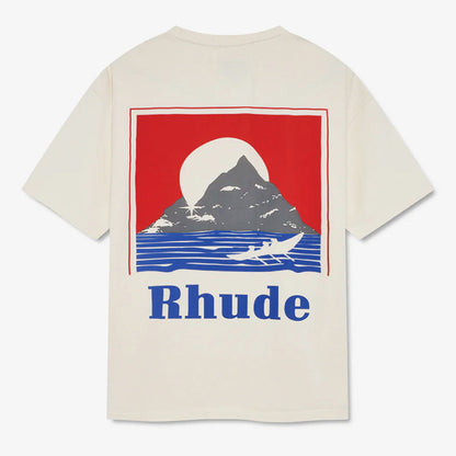 RHUDE Moonlight Regatta Crewneck Tee