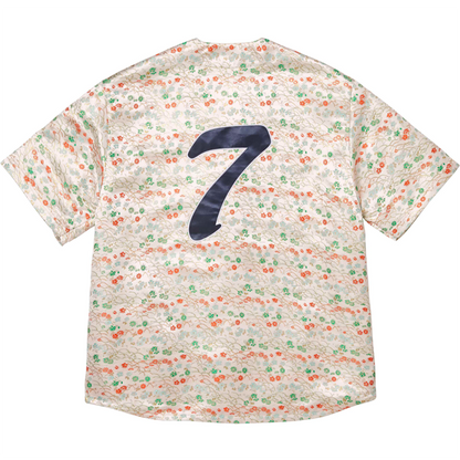 Supreme Floral Jacquard Baseball Jersey