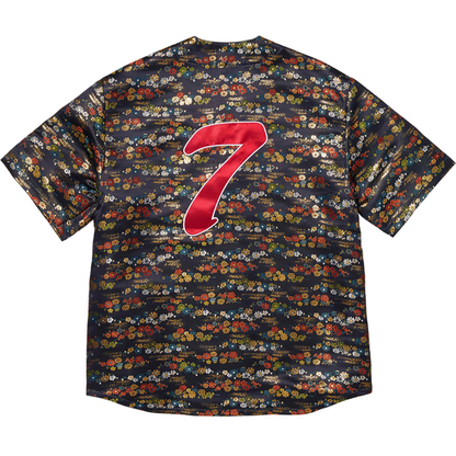Supreme Floral Jacquard Baseball Jersey