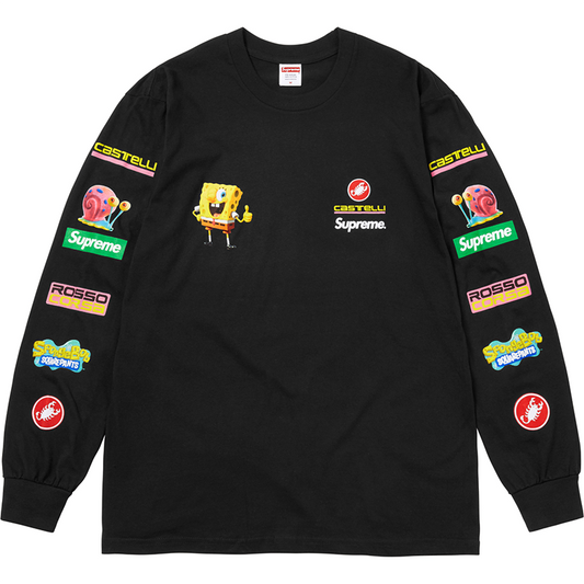 Supreme 25ss Spongebob Long Sleeve Tee
